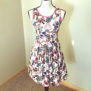 [Everly] Floral Nordstrom Dress Pockets Size Small